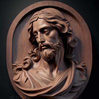 3D model st jesus (STL)